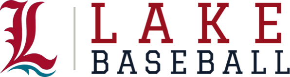 Lake Baseball Club horizontal logo